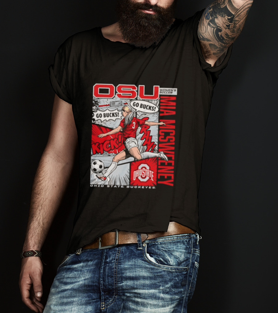 Ohio State Buckeyes OSU Mia McSweeney T-Shirt