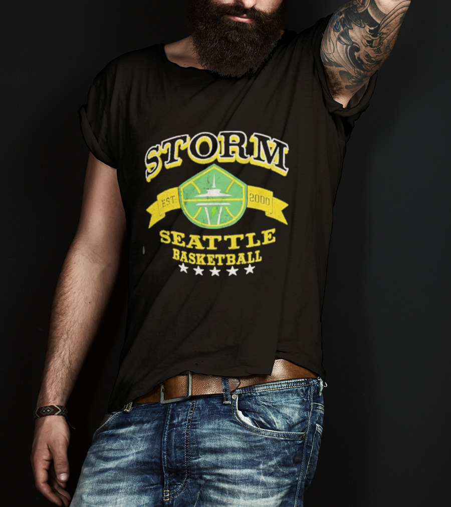 Seattle Storm Basketball Est 2000 WNBA T-Shirt