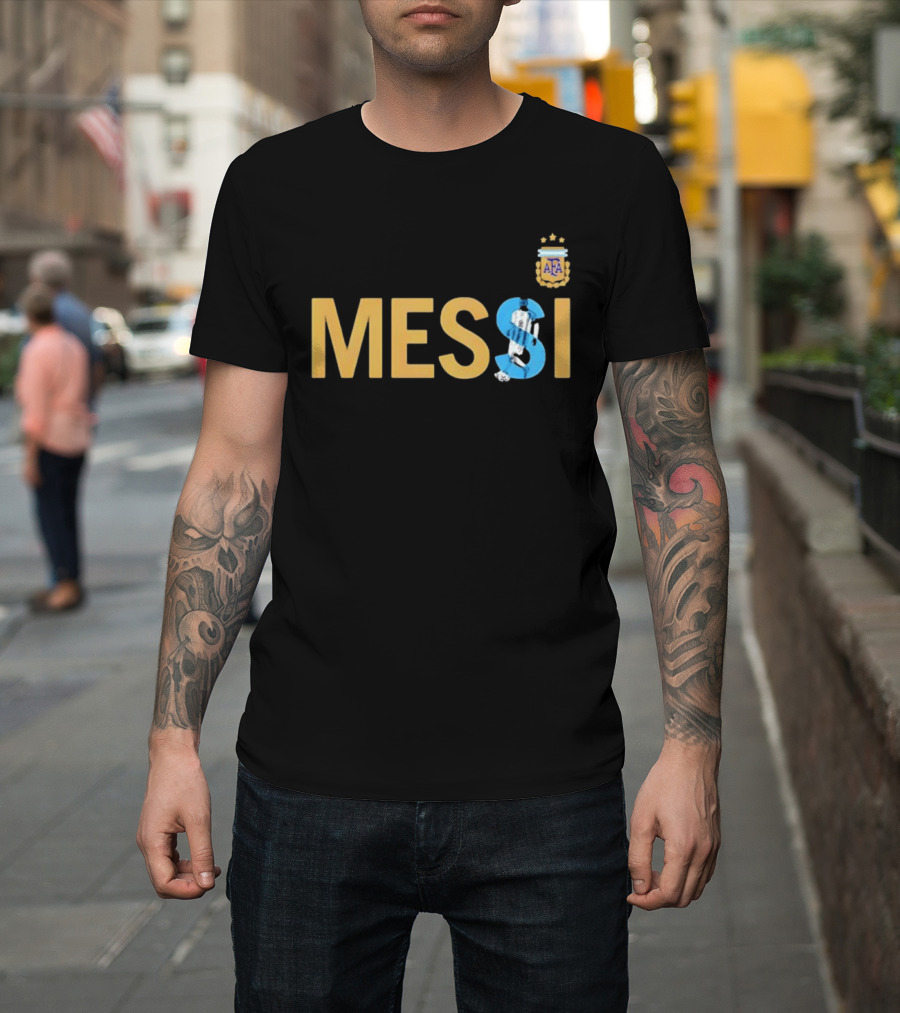 Lionel Messi AFA Argentina Football Team T-Shirt