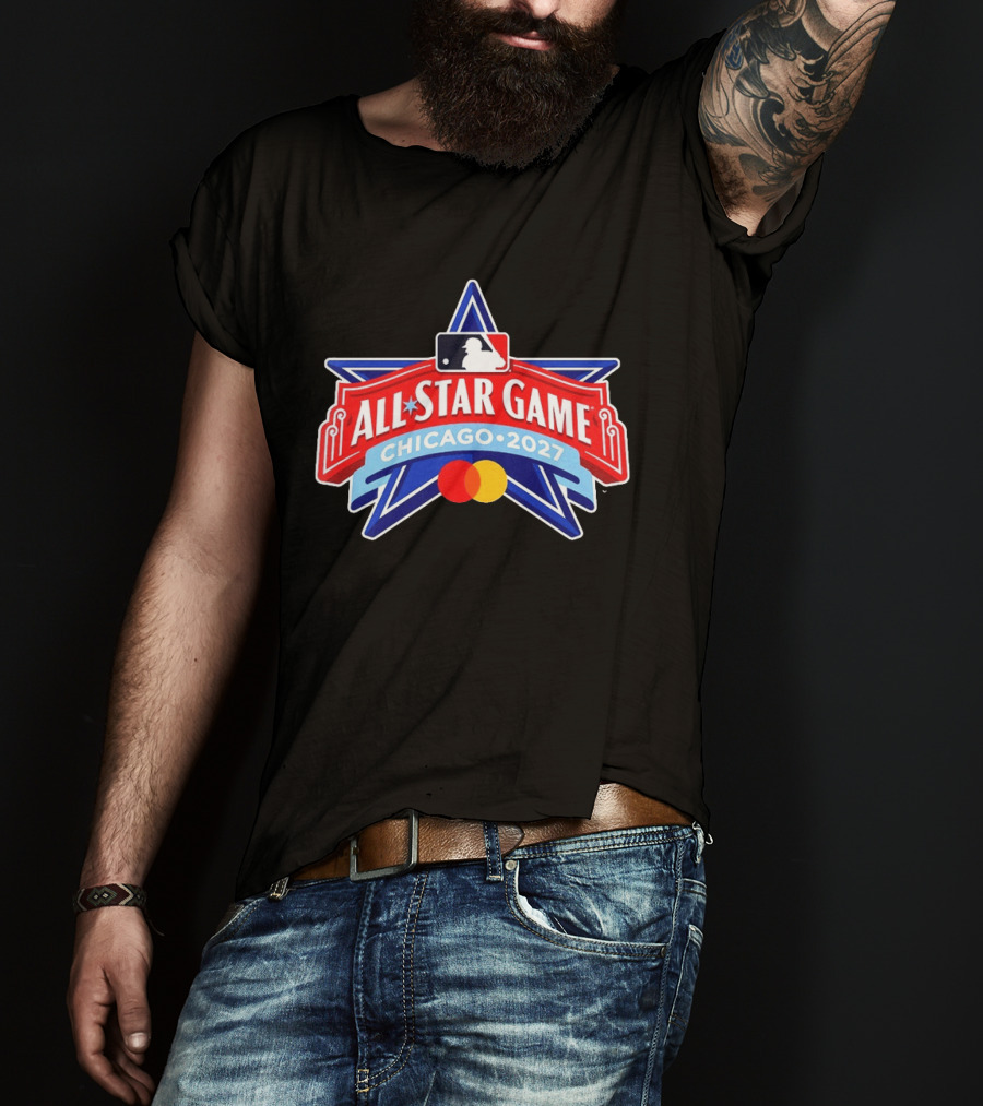 MLB All Star Game 2027 Chicago Mastercard T-Shirt