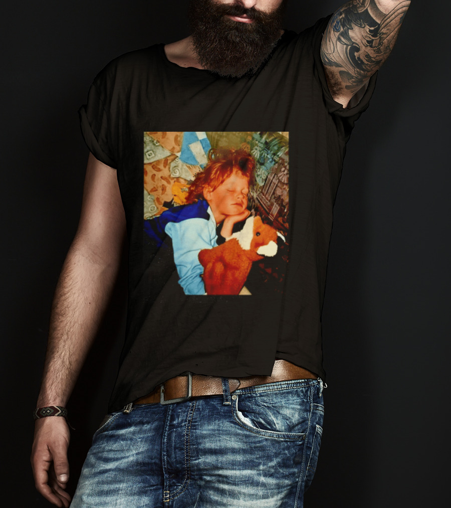 Wimbledon 2026 Men's Singles Italy Jannik Sinner Baby Era Vintage Childhood Photo T-Shirt