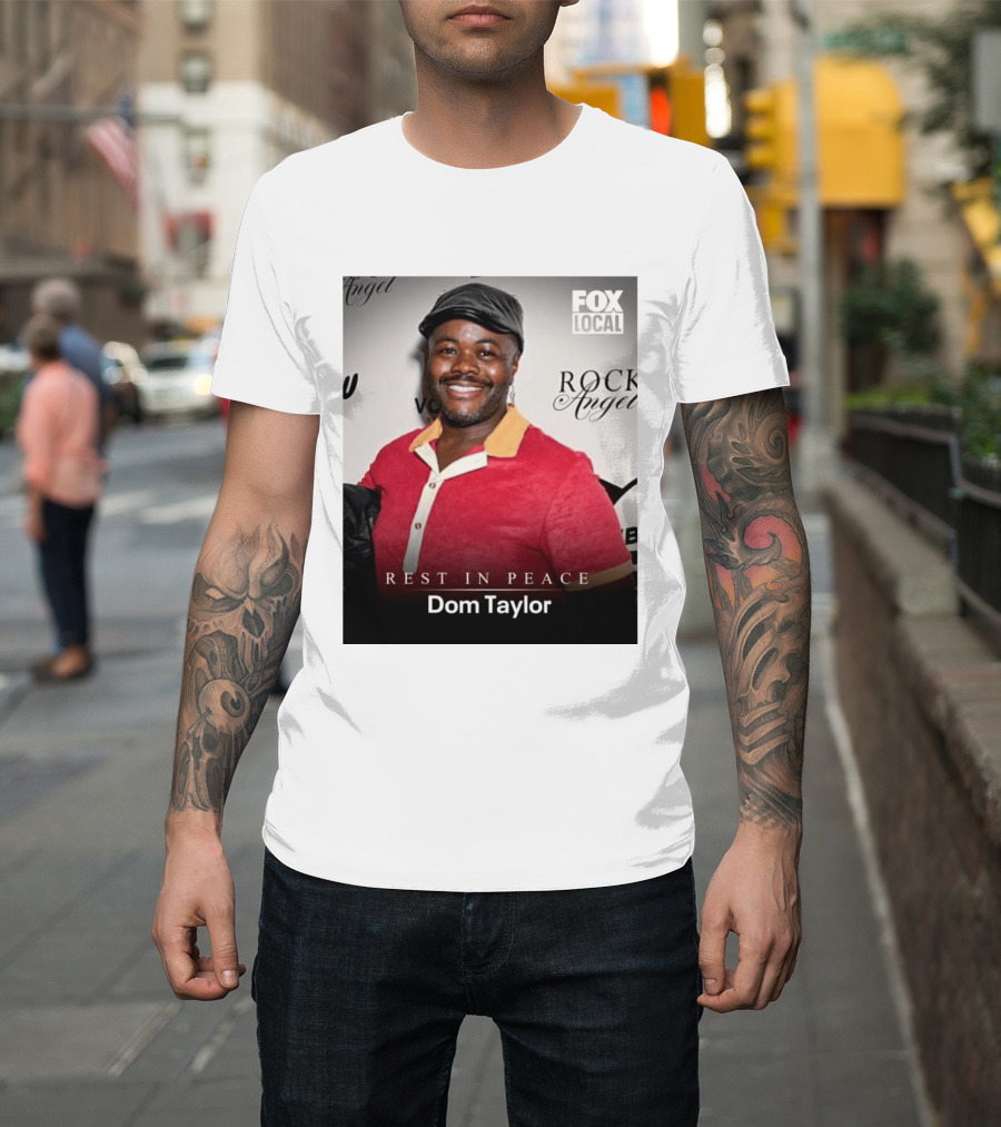 Rest In Peace Dom Taylor Celebrating Caribbean Cuisine Netflix Five Star Chef T-Shirt