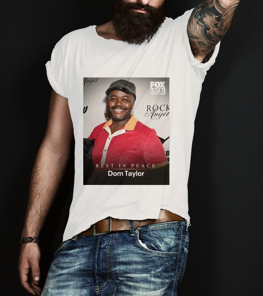 Rest In Peace Dom Taylor Celebrating Caribbean Cuisine Netflix Five Star Chef T-Shirt