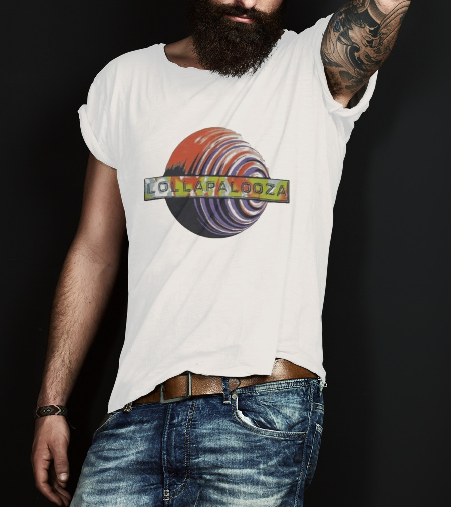 Lollapalooza Festival 2026 Sphere Logo Event Grant Park Chicago July 30 August 2 T-Shirt