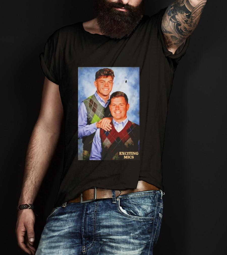 Cooper Dejean Reed Blankenship Step Brothers Exciting Mics T-Shirt