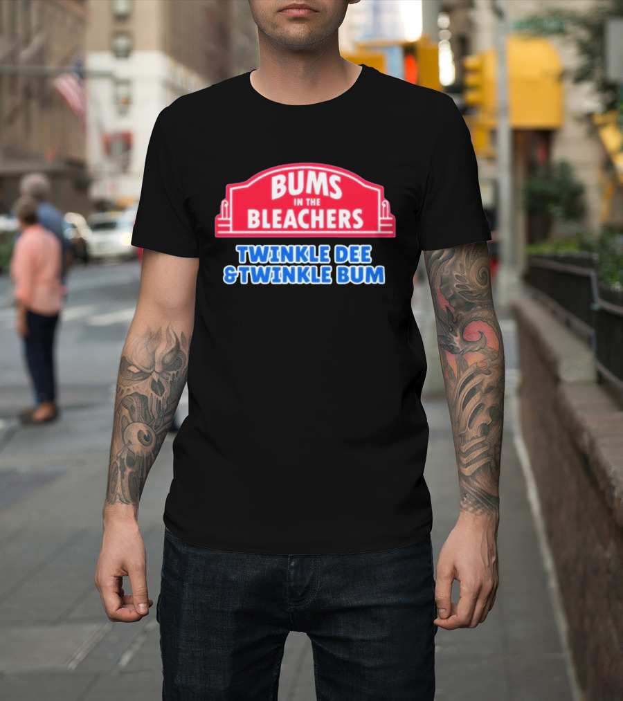 Bums In The Bleachers Twinkle Dee & Twinkle Bum T-Shirt