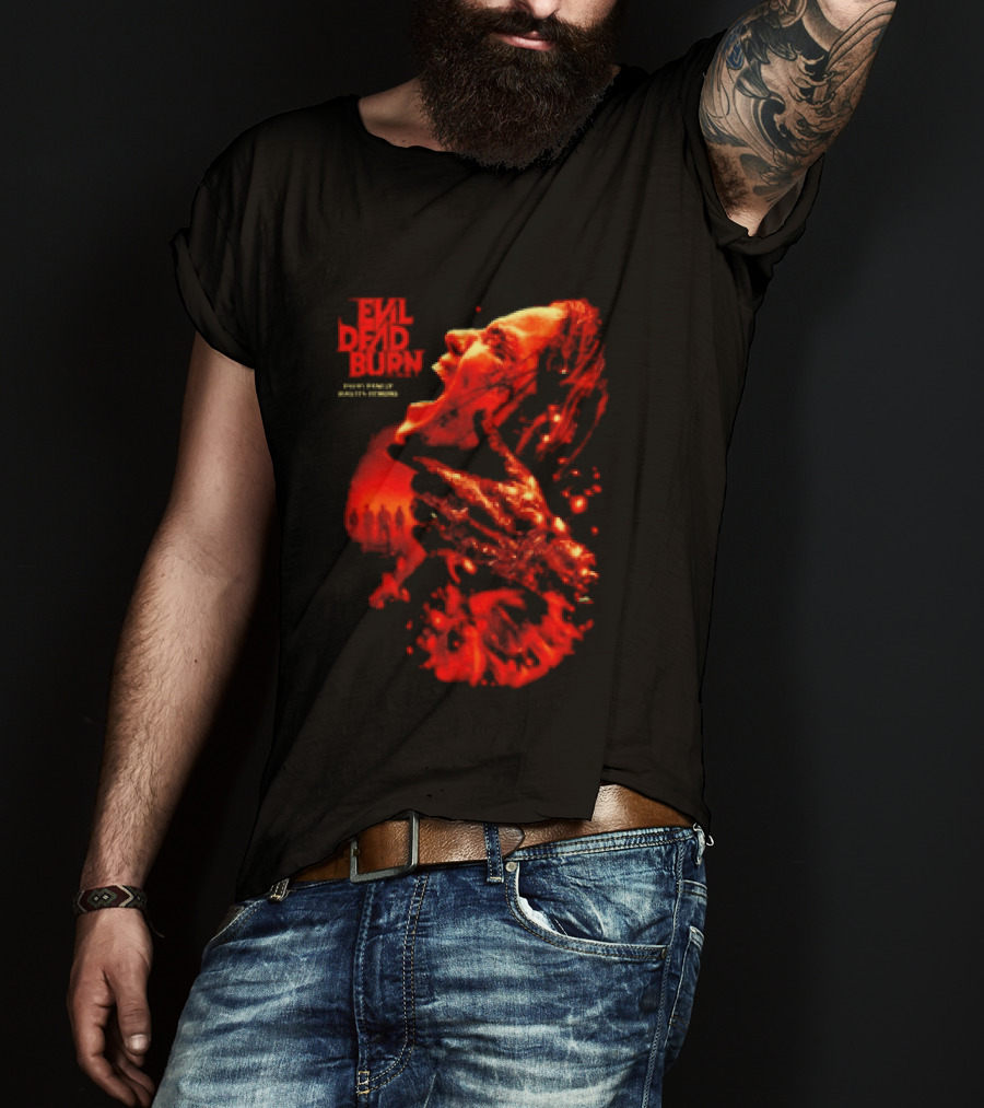 Evil Dead Burn Horror Halloween Movie T-Shirt