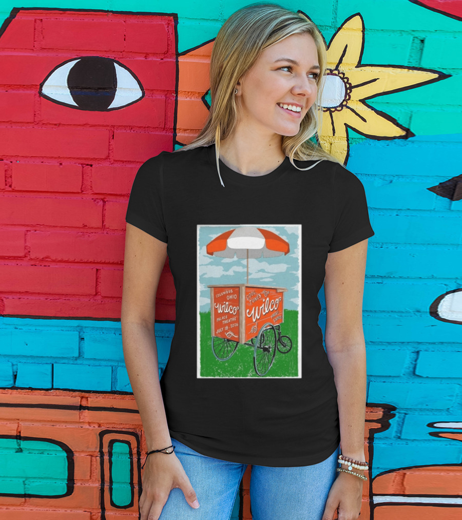 Wilco Cool Tunes Fresh Sounds Palace Theatre Columbus Ohio July 18 2026 T-Shirt