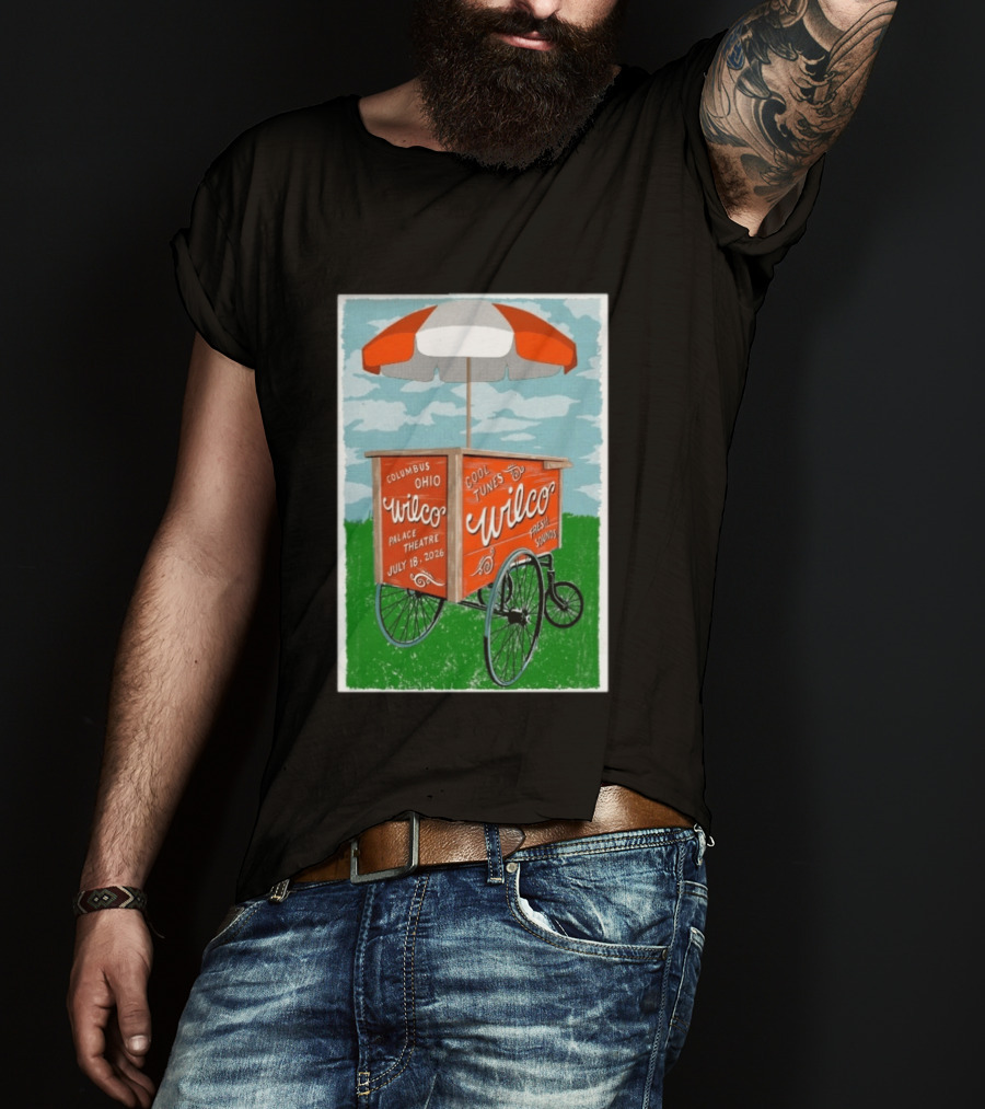 Wilco Cool Tunes Fresh Sounds Palace Theatre Columbus Ohio July 18 2026 T-Shirt
