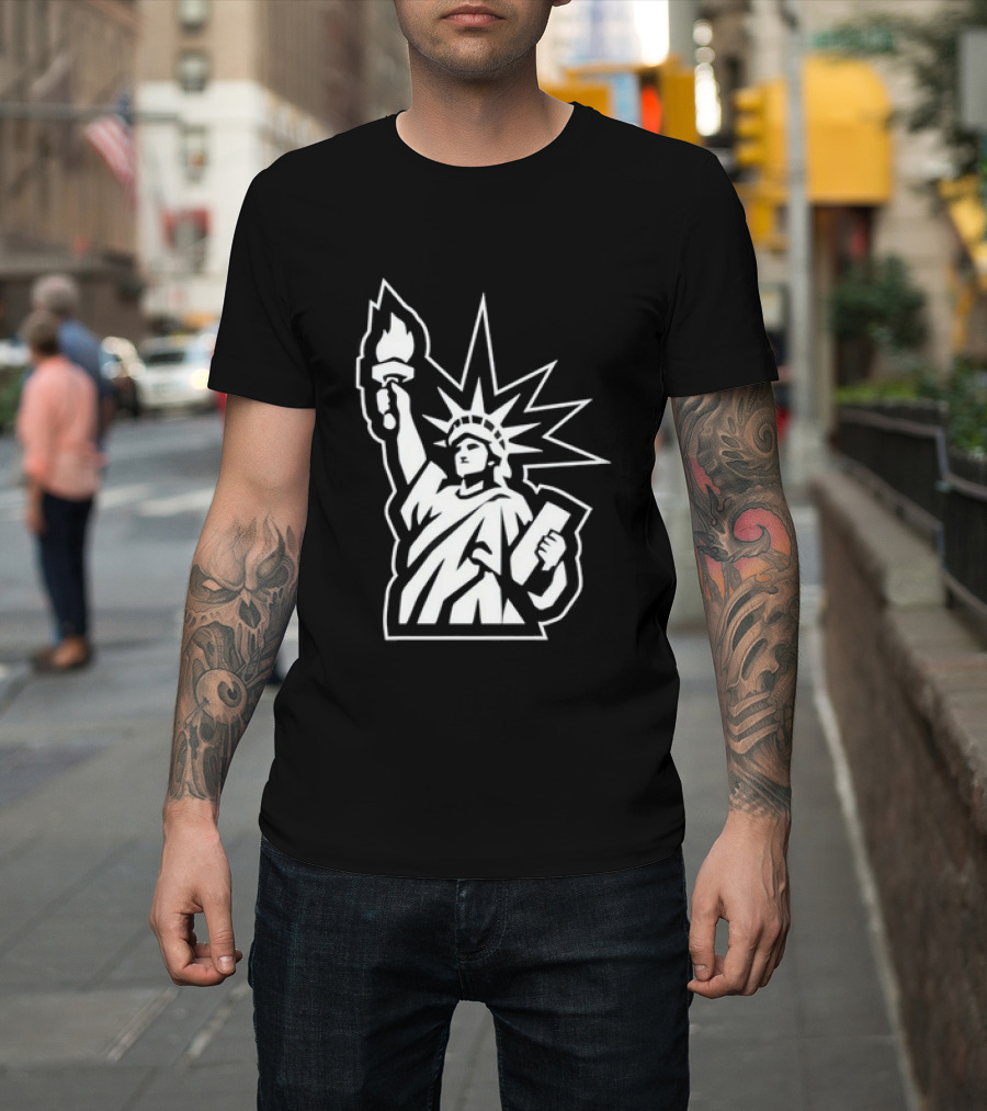 Statue Of Liberty New York City Iconic Symbol Of Freedom T-Shirt