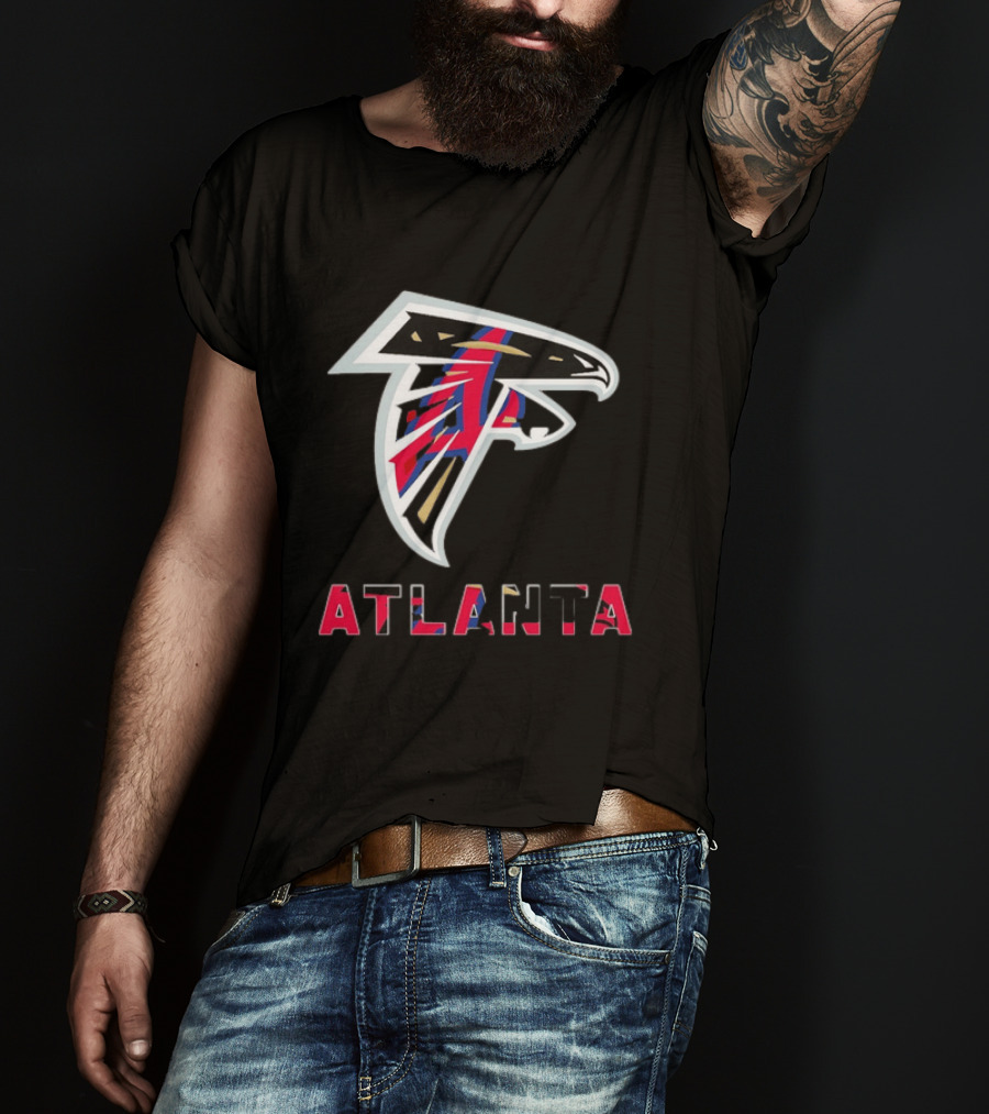 Atlanta Falcons Braves Hawks Bulldogs United Sports Mashup T-Shirt
