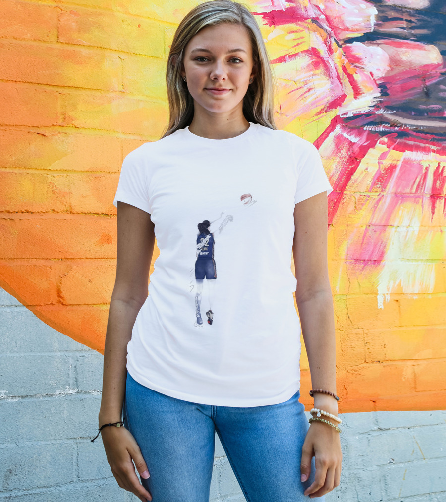 Caitlin Clark Indiana Fever WNBA Game Day Basketball Player T-Shirt