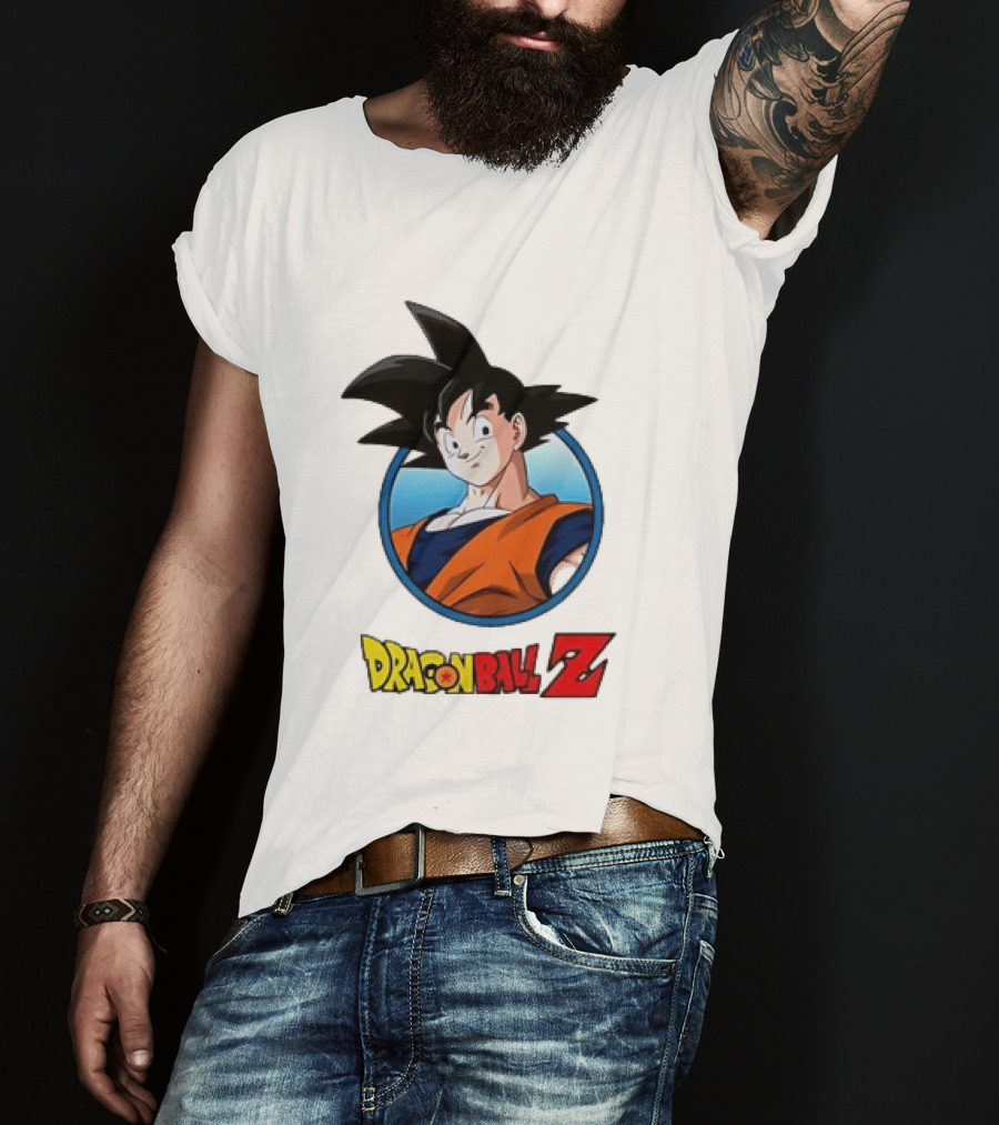 Dragon Ball Z Goku Face Anime T-Shirt