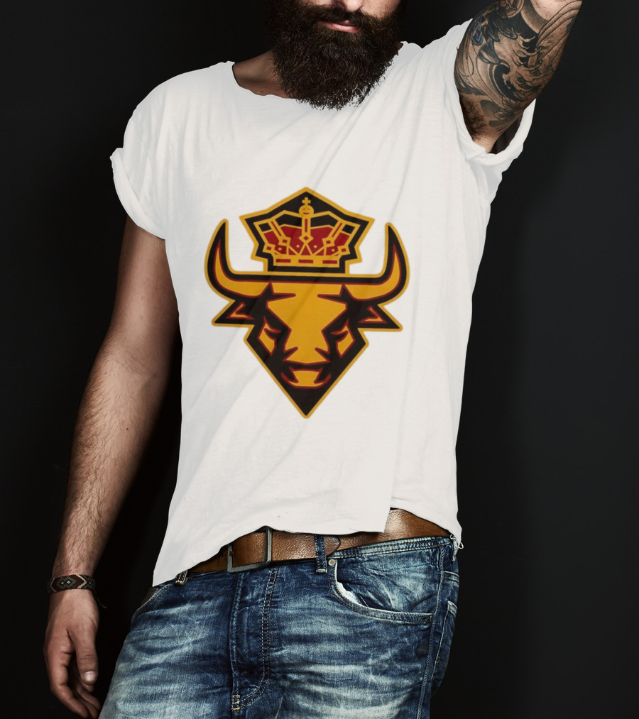 Spain Bull Emblem Royalty Team Crown T-Shirt