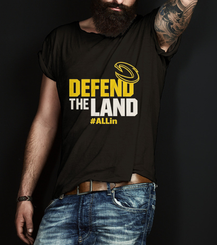 Cleveland Cavaliers Defend The Land #ALLin T-Shirt