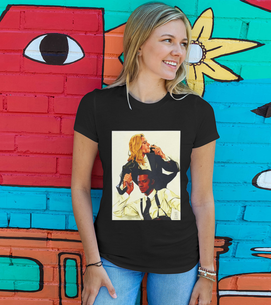 JMH Interview With The Vampire Lestat And Louis Smoking Portraits T-Shirt