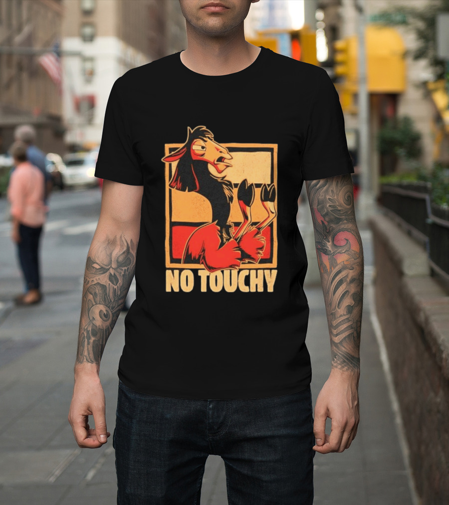 Kuzco Llama No Touchy Emperor's New Groove Movie T-Shirt