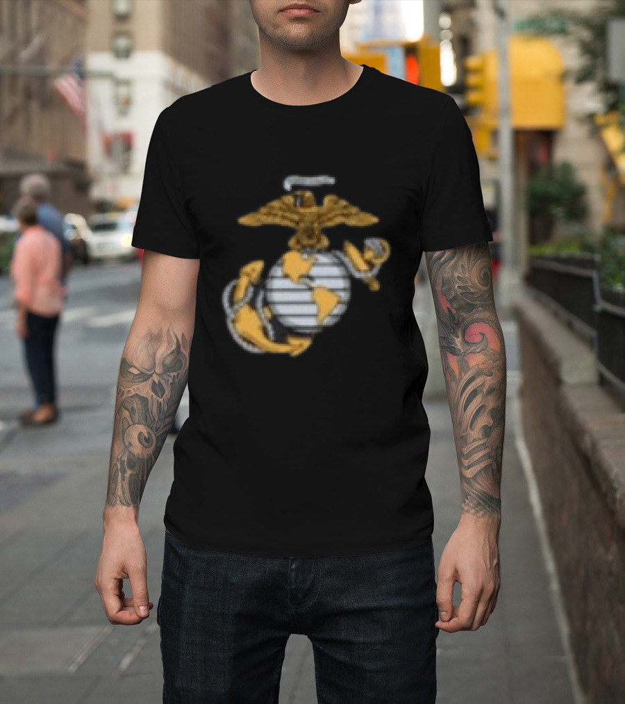 Marine Corps 250 Years Semper Fi Marines Gift Shop Store T-Shirt