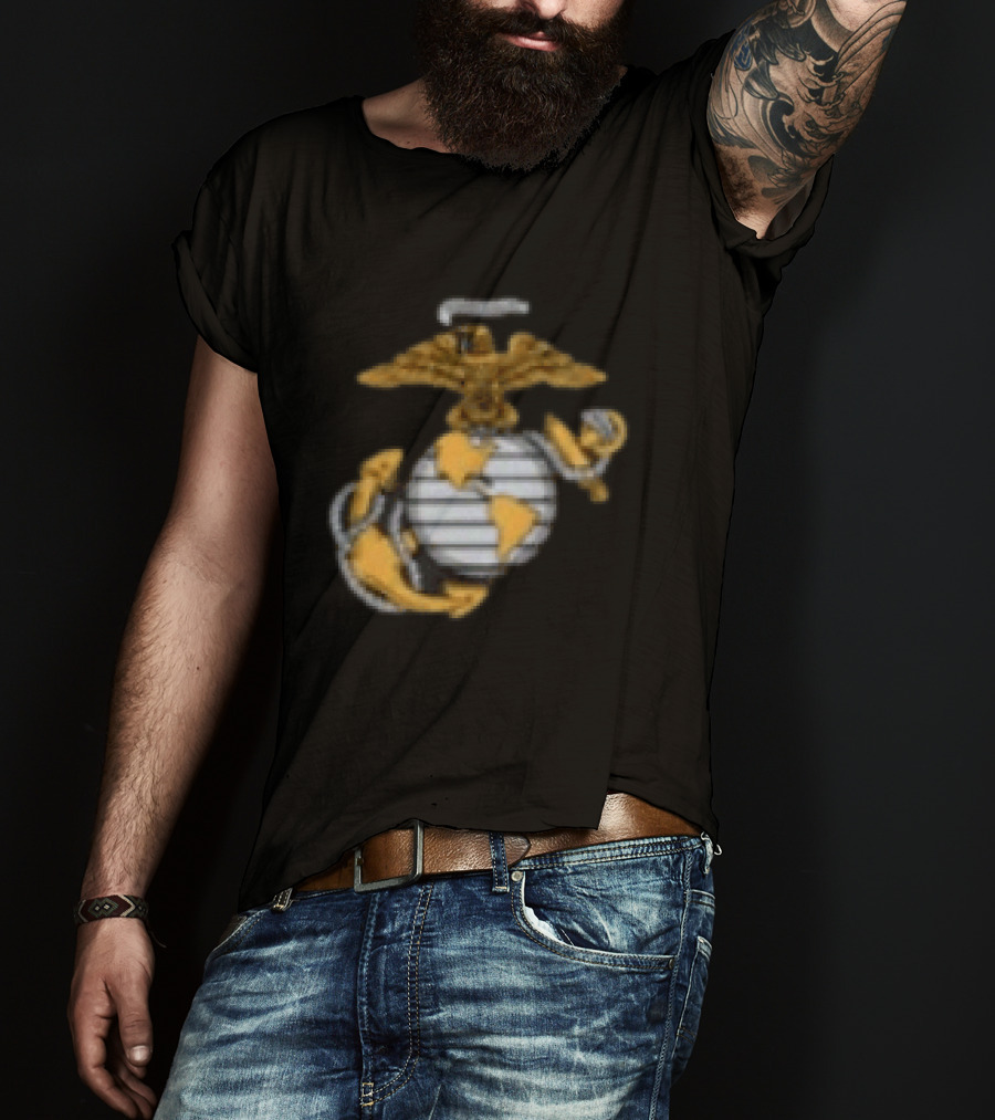 Marine Corps 250 Years Semper Fi Marines Gift Shop Store T-Shirt