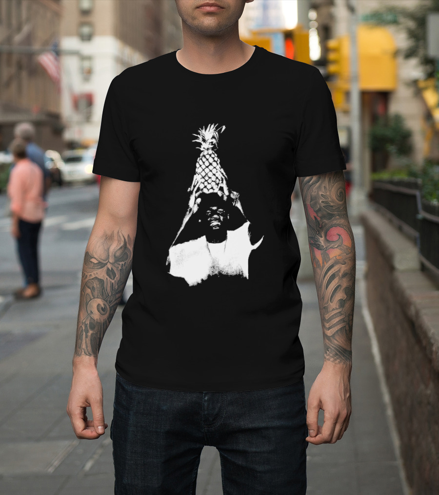 Myles Lewis Skelly Pineapple Headprint T-Shirt
