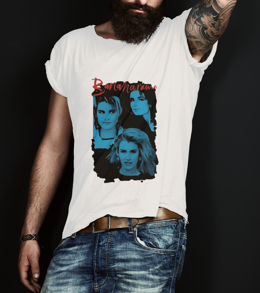 Bananarama 80s Pop Halftone T-Shirt