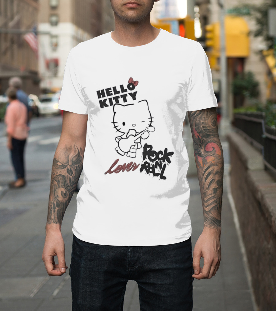 Hello Kitty Lovers Rock N Roll T-Shirt