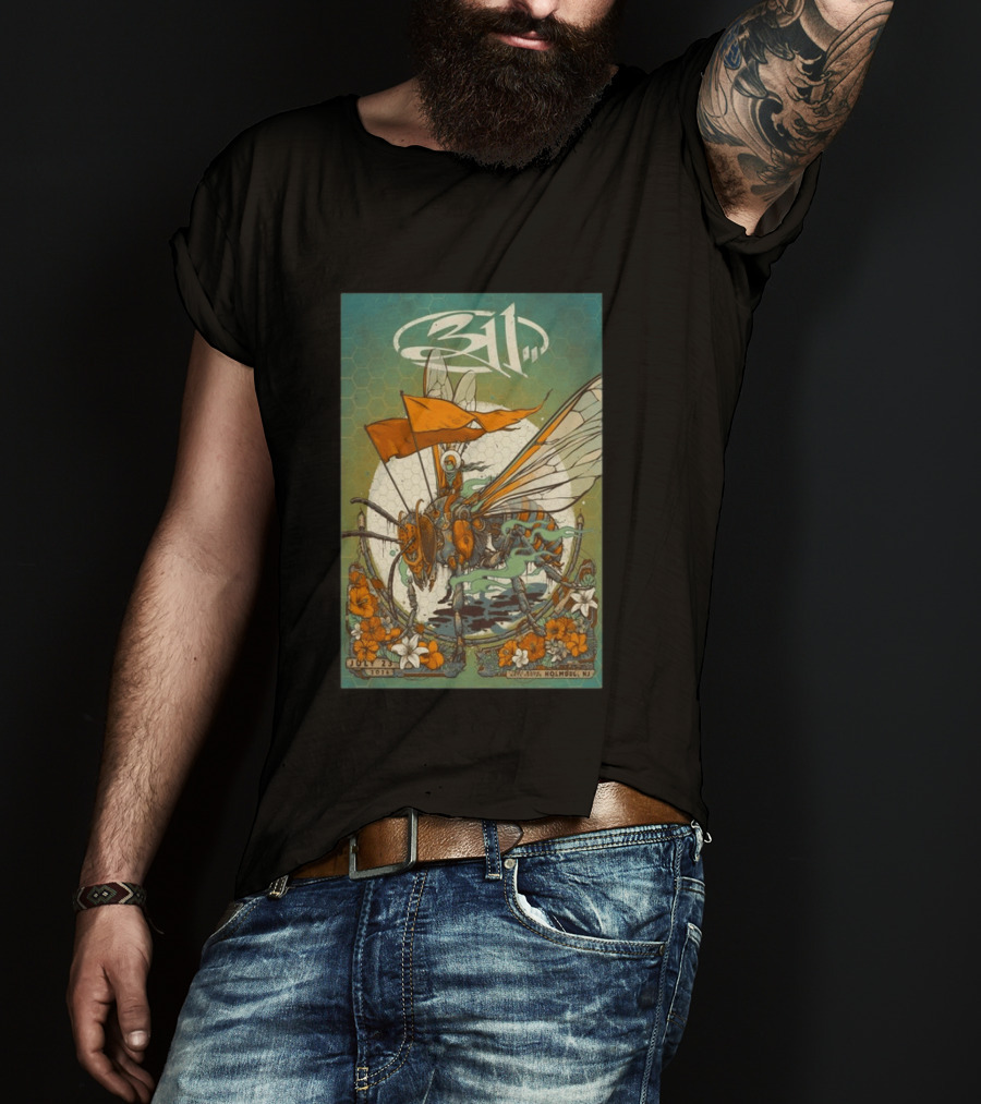 311 Concert Holmdel NJ July 23 2026 Insect T-Shirt