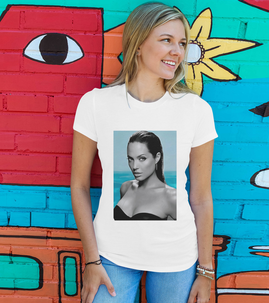 Angelina Jolie Ocean View T-Shirt