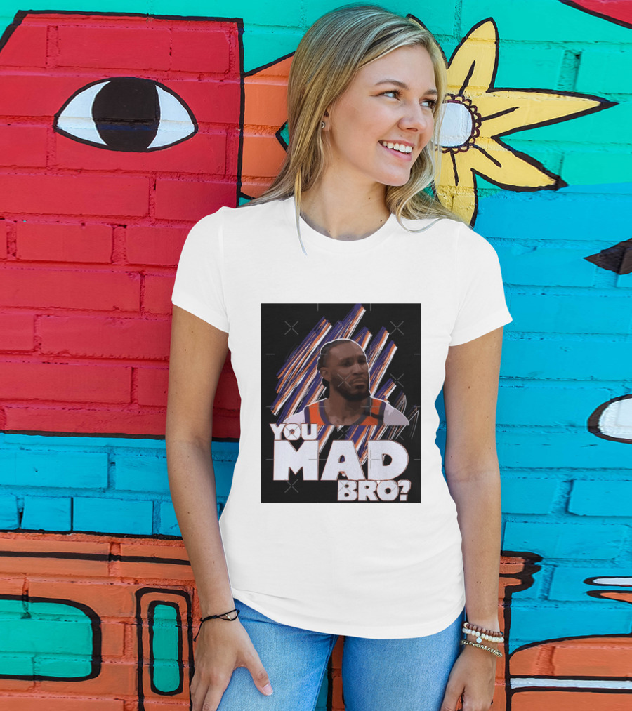 Jae Crowder You Mad Bro Meme Phoenix Suns Basketball Fan T-Shirt