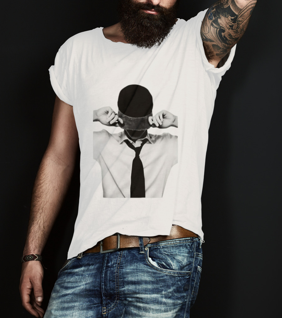 Jungkook BTS Black And White Cap And Tie T-Shirt