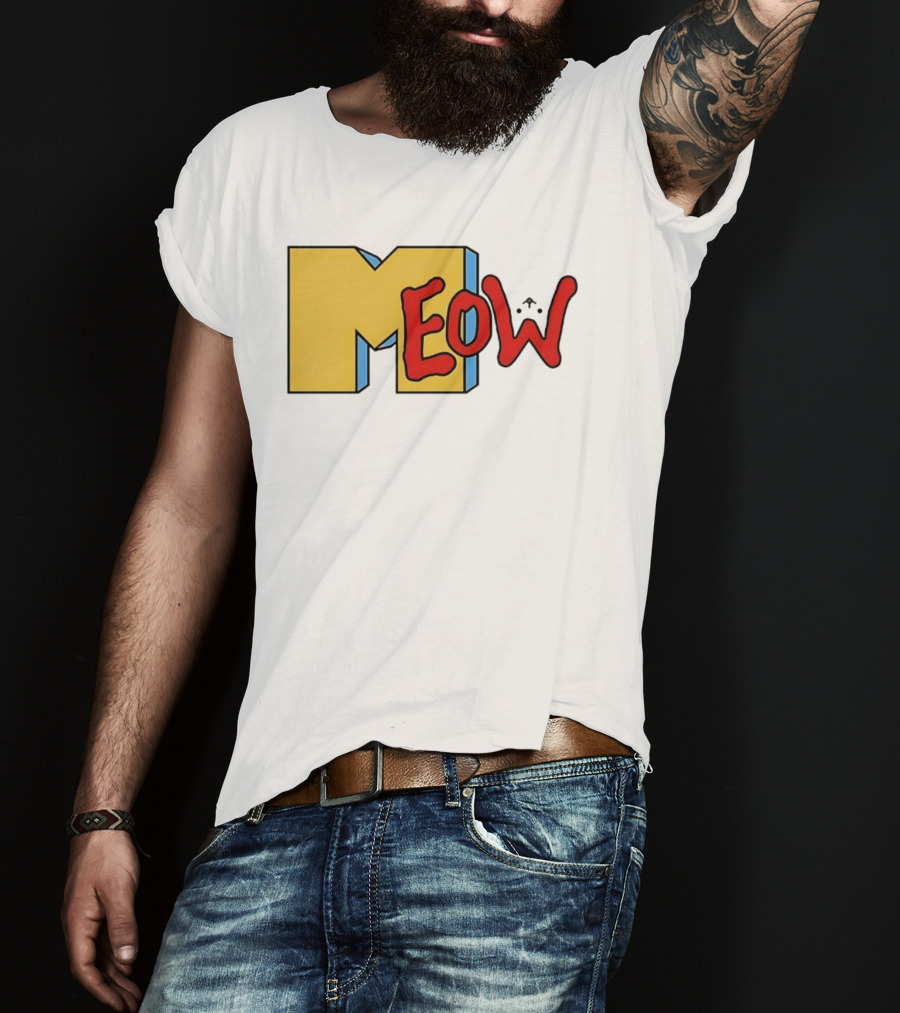 MTV Meow Cat T-Shirt