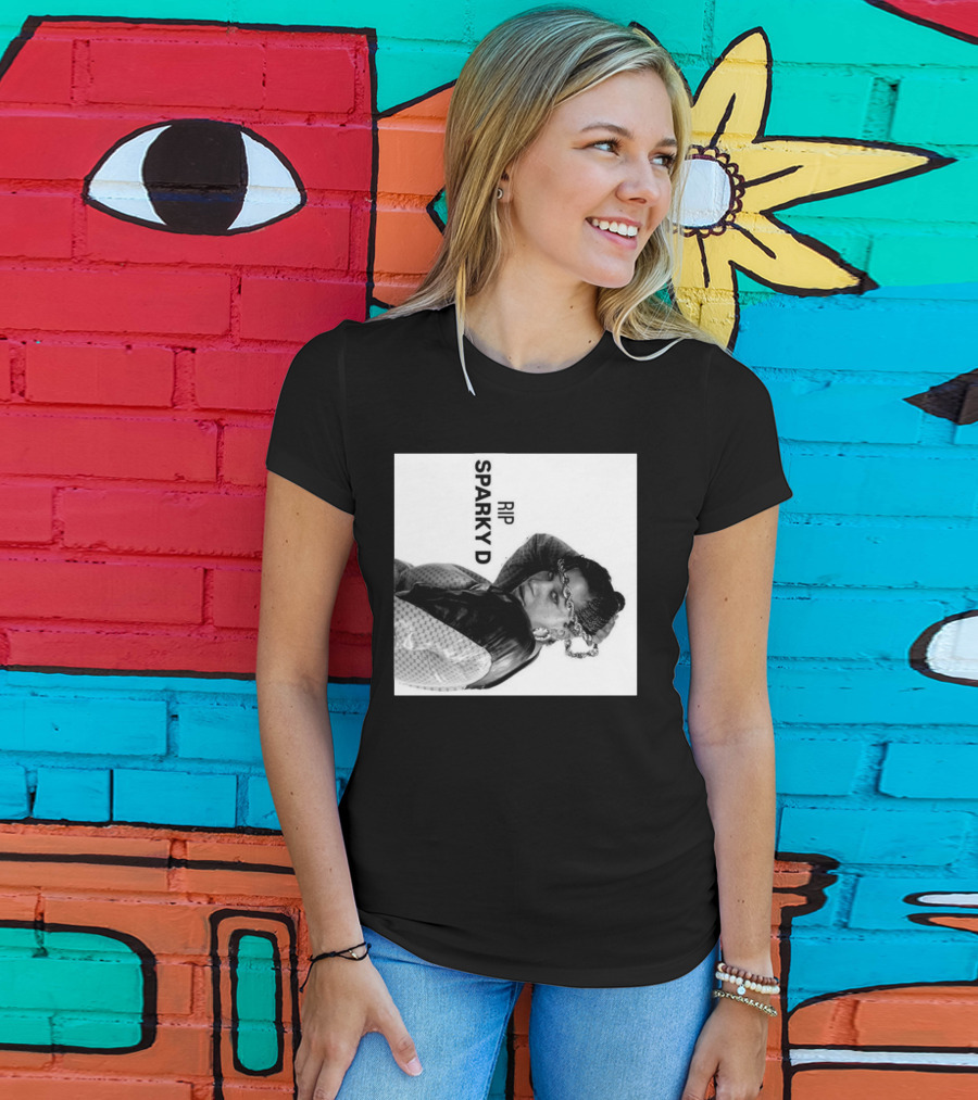 RIP Sparky D 80s Rap Legend Remembered T-Shirt