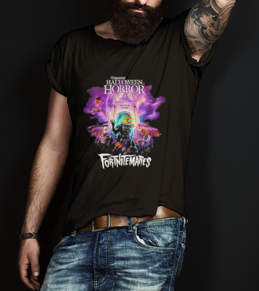 Universal Halloween Horror Nights 2026 Universal Studios Fortnitemares T-Shirt