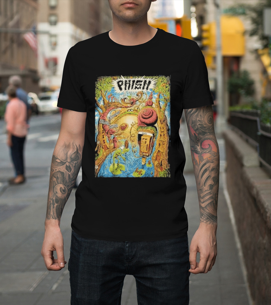 Phish Maarten Donders Madison Square Garden July 22 29 2026 New York City Fifth Edition T-Shirt