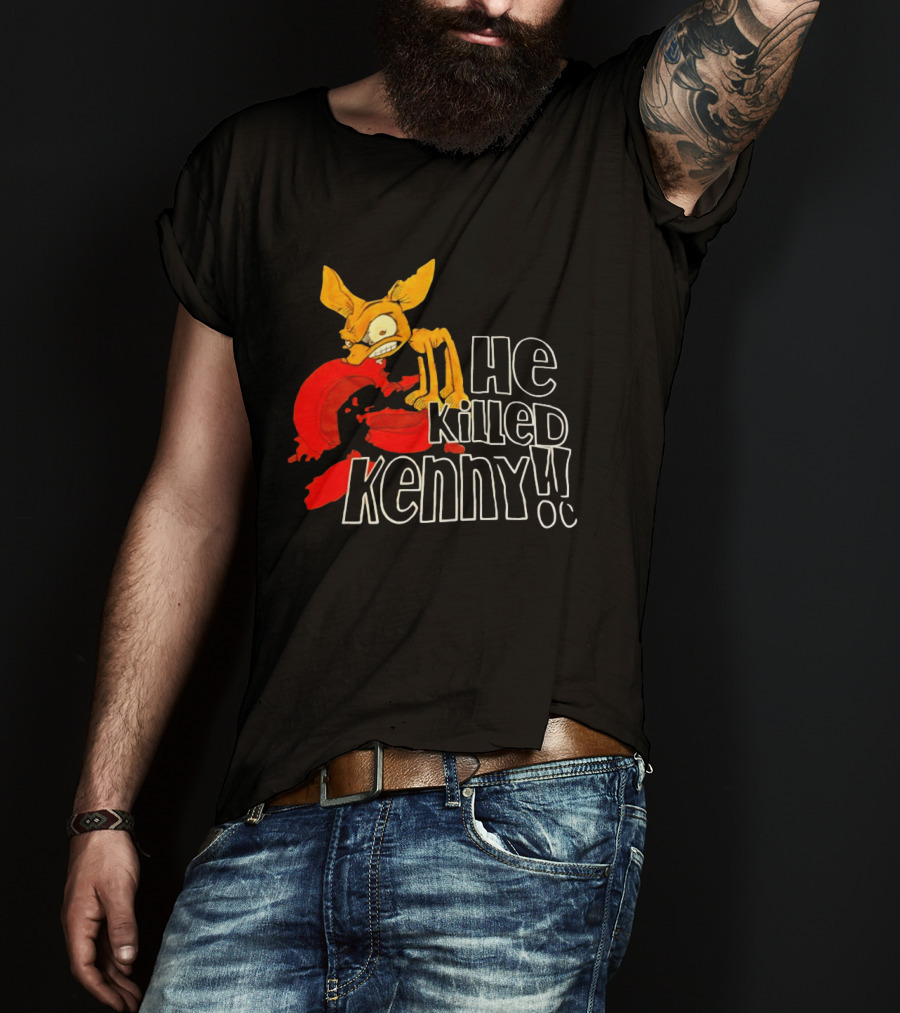 South Park Comedy Central He Killed Kenny Characters T-Shirt