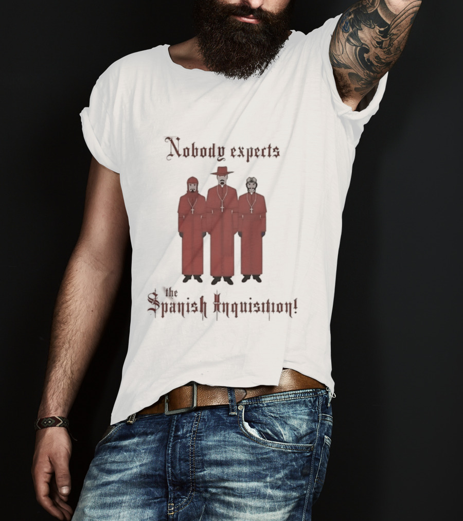 Monty Python Nobody Expects The Spanish Inquisition T-Shirt