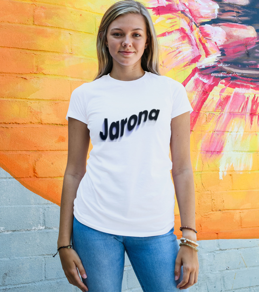 Jarona Paperboxmart Store Blue Black Gradient T-Shirt