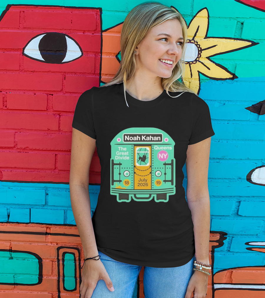 Noah Kahan The Great Divide Queens NY July 2026 T-Shirt