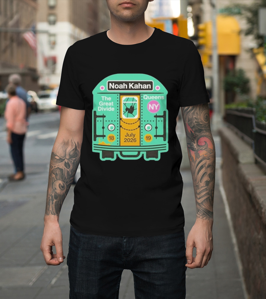 Noah Kahan The Great Divide Queens NY July 2026 T-Shirt