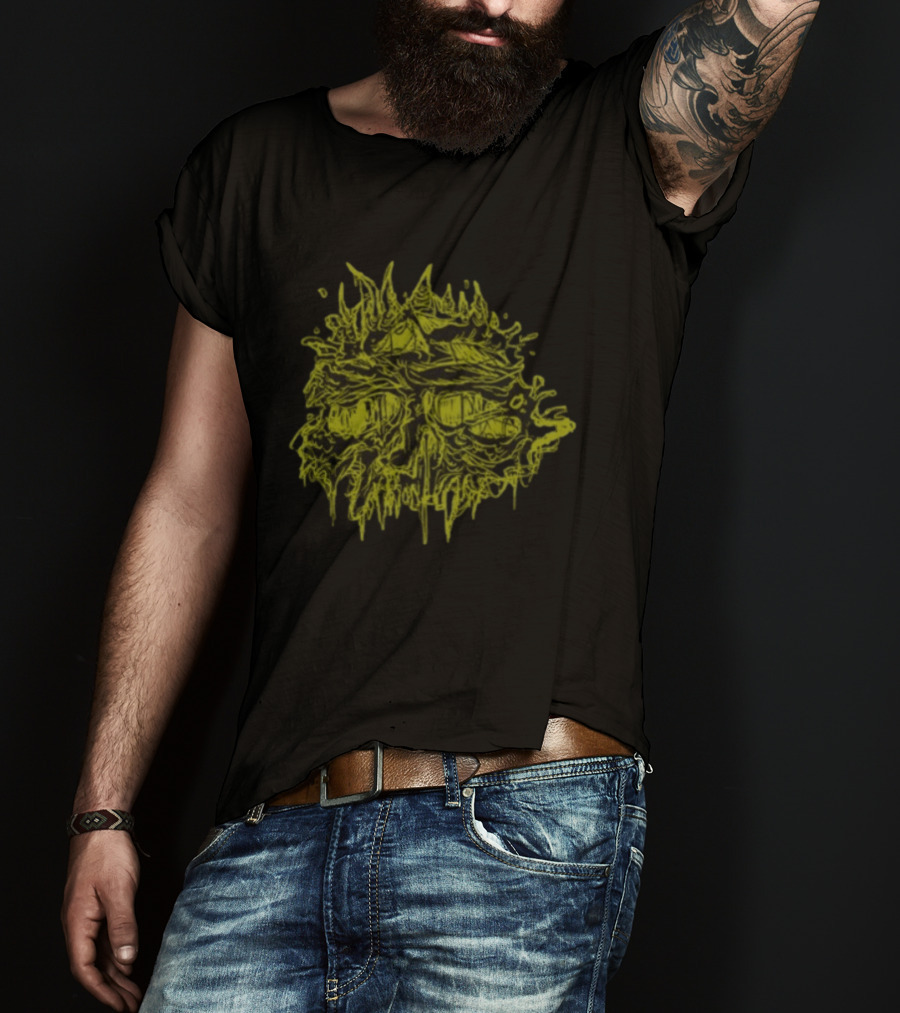 Sacred Deer The Universe Is A Wolf Longsleeve Integrity T-Shirt