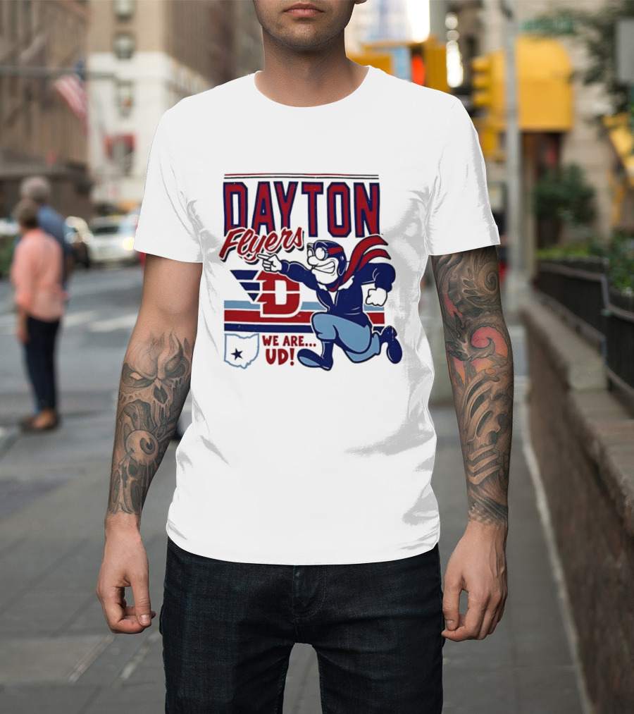 Dayton Flyers We Are UD Rushing Forward T-Shirt