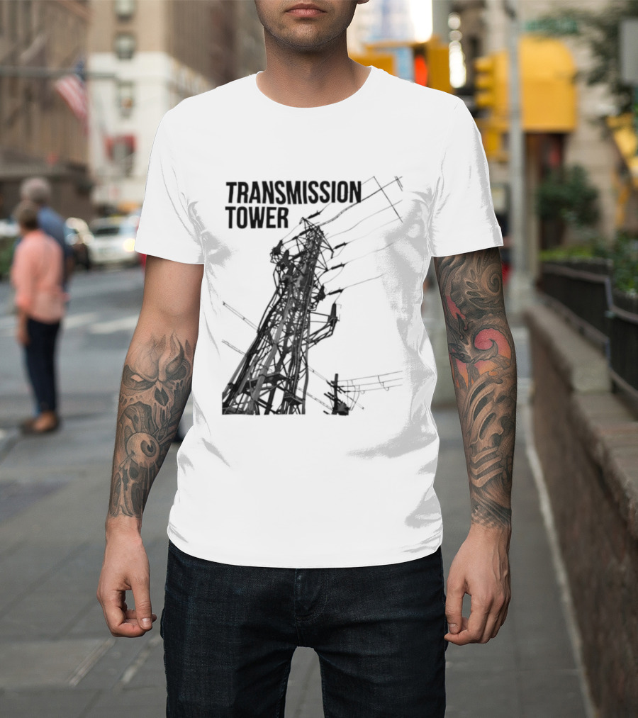 Transmission Tower Industrial Electrical T-Shirt