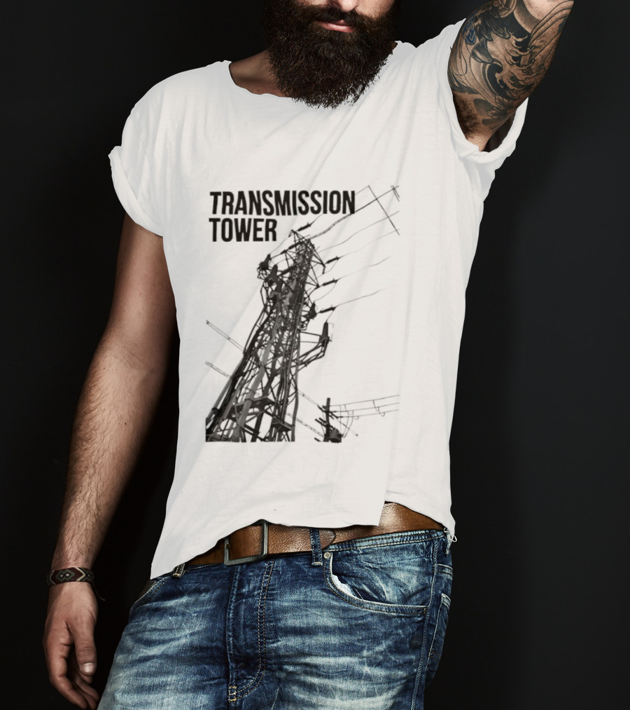Transmission Tower Industrial Electrical T-Shirt