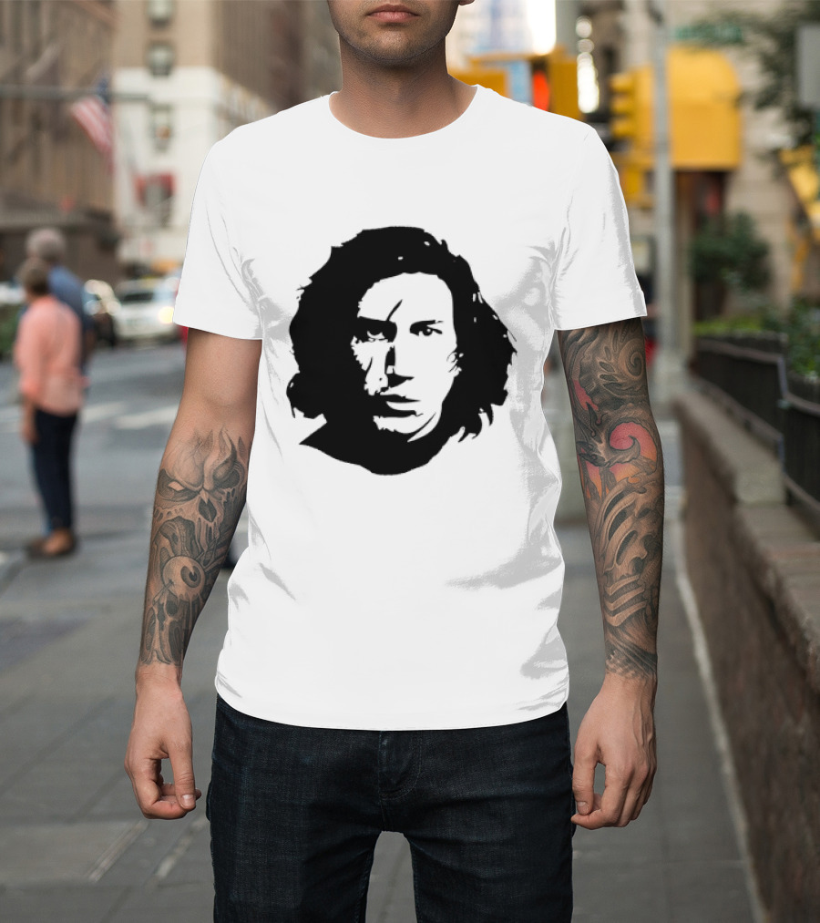 Kylo Ren Stare Silhouette Star Wars T-Shirt