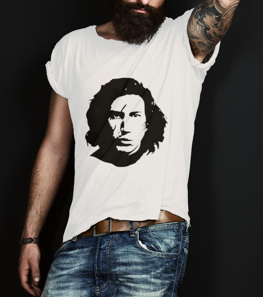 Kylo Ren Stare Silhouette Star Wars T-Shirt