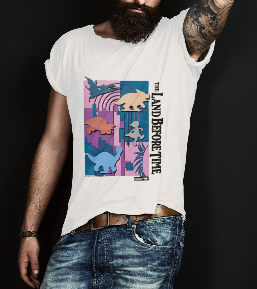 The Land Before Time Littlefoot Cera Petrie Ducky Spike T-Shirt