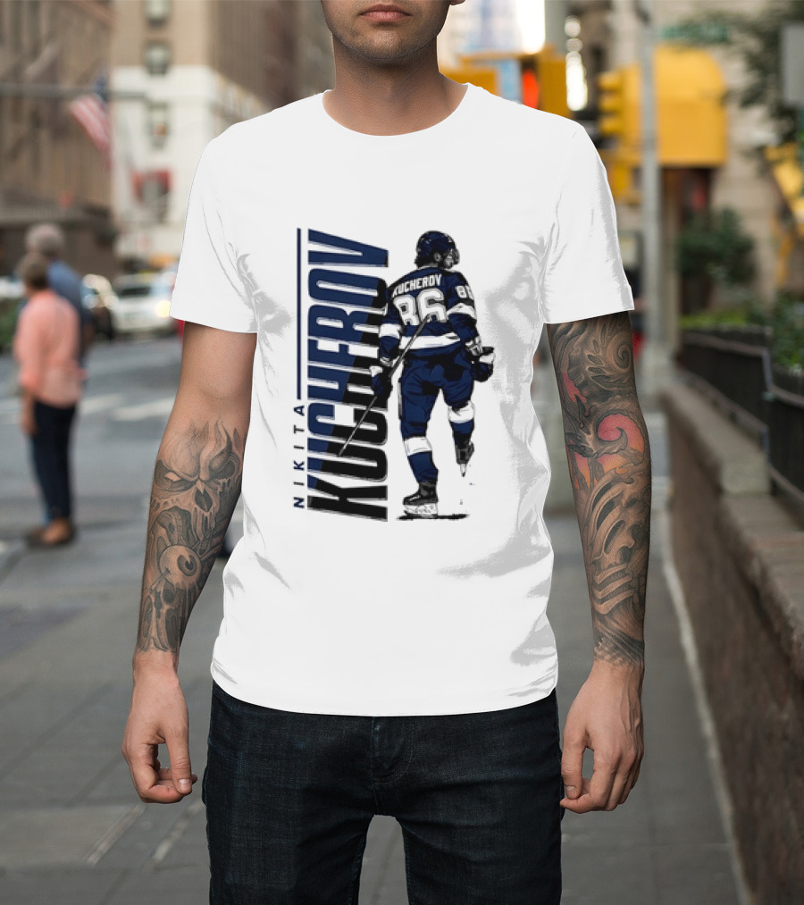 Nikita Kucherov Tampa Bay Lightning NHL Player Skating Number 86 T-Shirt