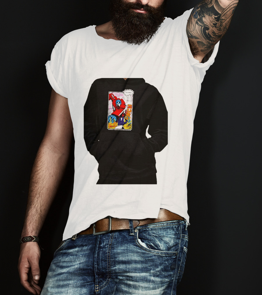 Optimus Prime Transformers Pow Krunch Comic T-Shirt