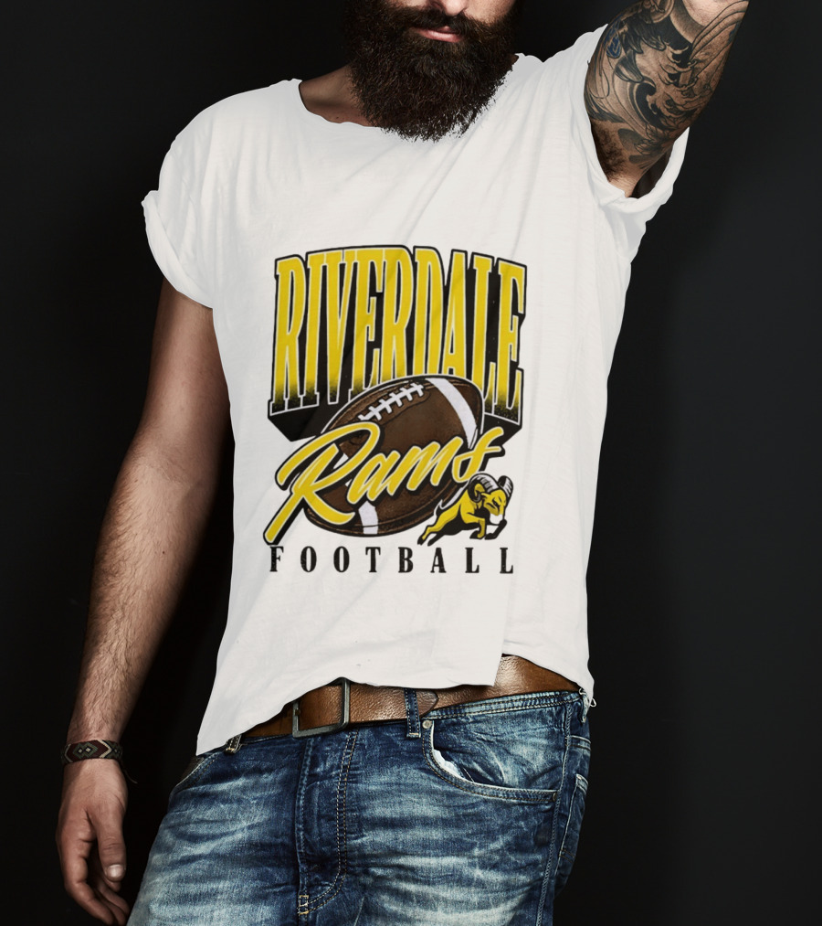 Riverdale Rams Football Varsity Sports Team T-Shirt
