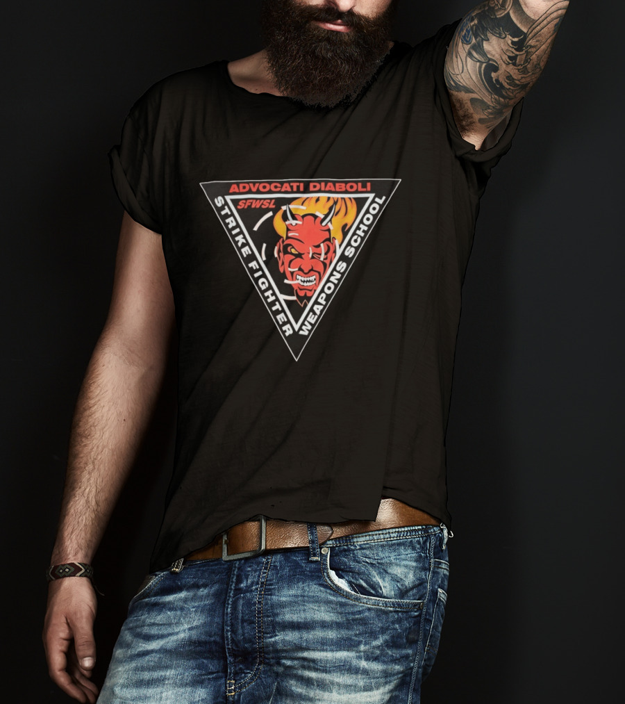 Advocati Diaboli SFWSL Strike Fighter Weapons School Devil T-Shirt